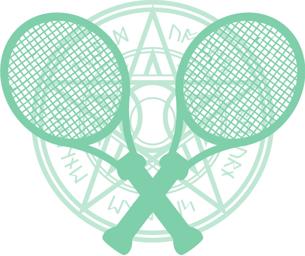 Crossed Racquets Sigil